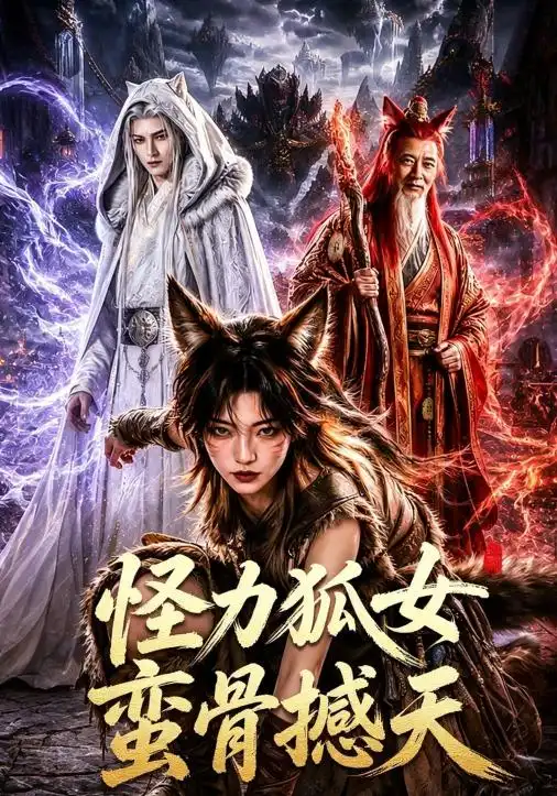 短剧《怪力狐女蛮骨撼天 (70集) AI短剧》海报