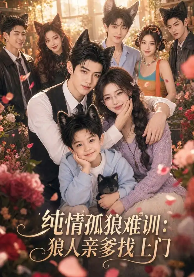 短剧《纯情孤狼难训狼人亲爹找上门 (135集) AI短剧》海报