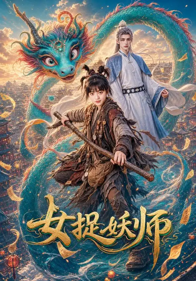 短剧《女捉妖师 (60集) AI短剧》海报