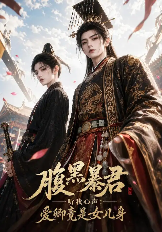 短剧《腹黑暴君听我心声爱卿竟是女儿身 (118集) AI短剧》海报