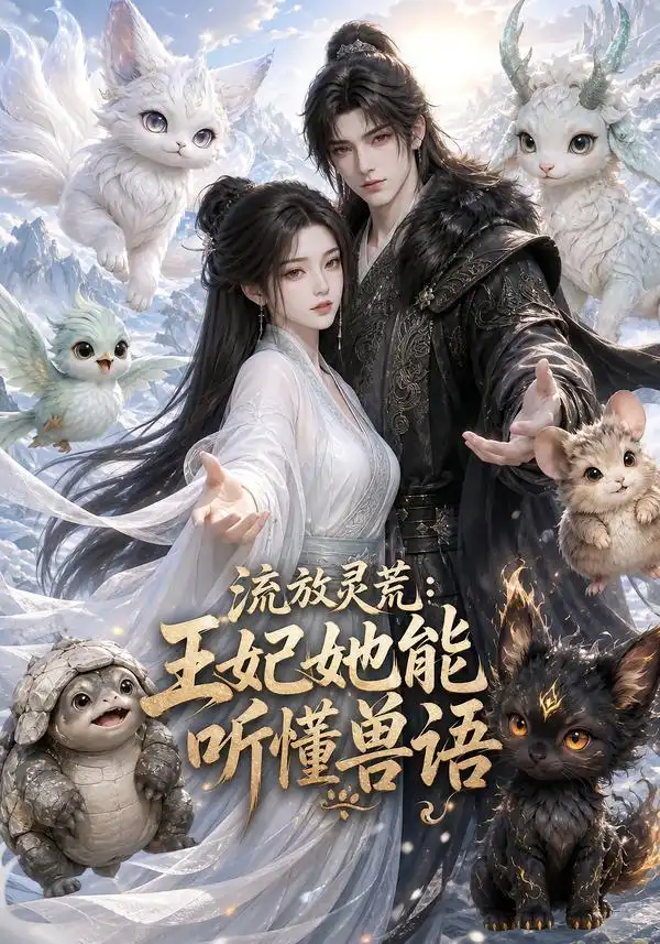 短剧《流放灵荒王妃她能听懂兽语 (45集)》海报