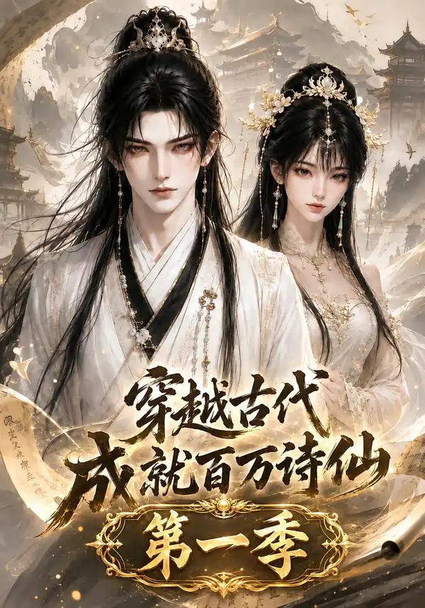 短剧《穿越古代成就百万诗仙第一季 (64集)》海报