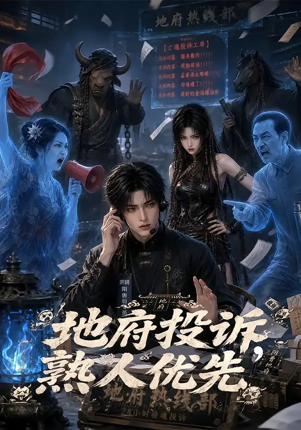 短剧《地府投诉熟人优先 (85集)》海报