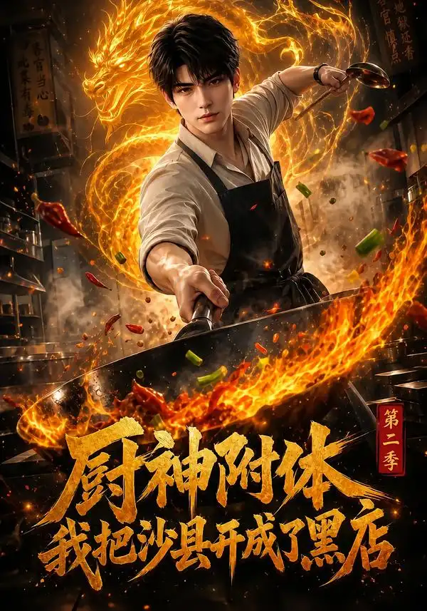 短剧《厨神附体我把沙县开成了黑店第二季 (50集)》海报