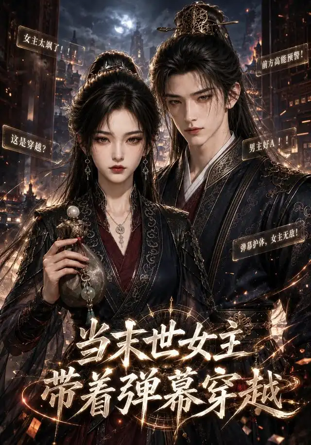 短剧《当末世女主带着弹幕穿越 (40 集) AI短剧》海报