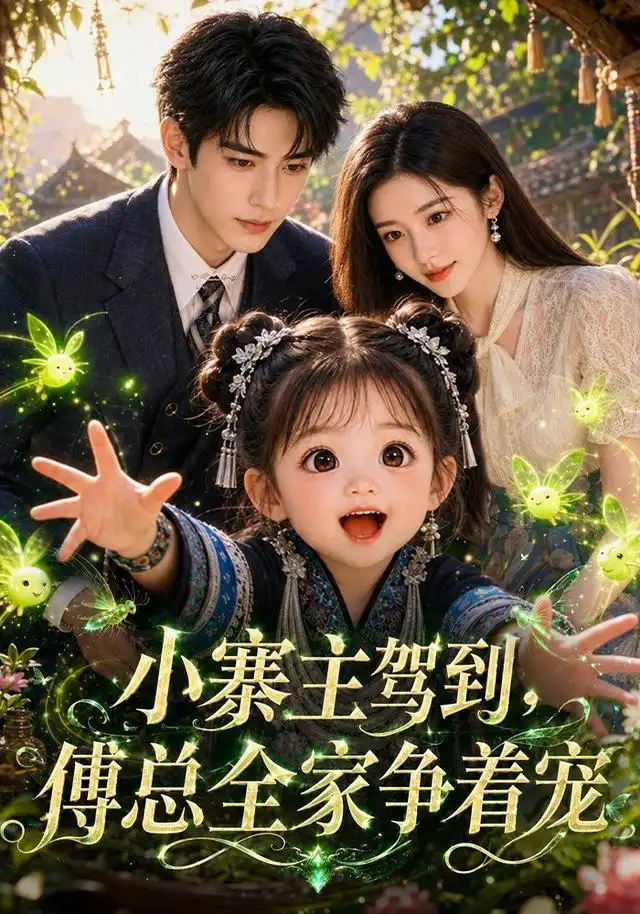 短剧《小寨主驾到傅总全家争着宠 (80集) AI短剧》海报