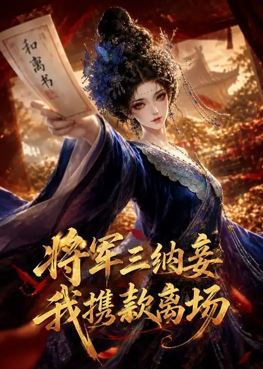 短剧《将军三纳妾我携款商场 (75集)》海报