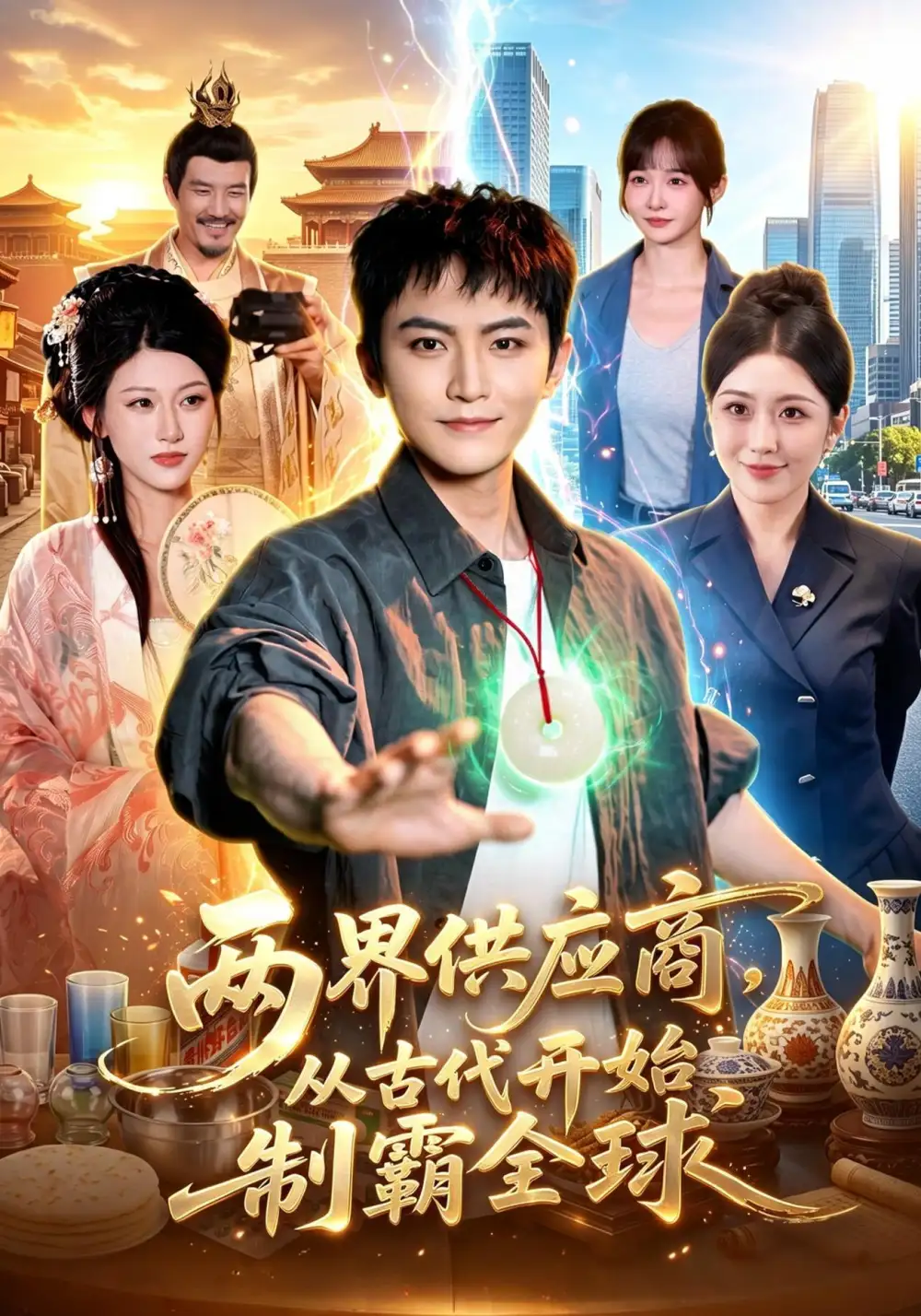 短剧《两界供应商从古代开始制霸全球 (84集) 厉家兵&江路祺&周洛伊&党婧文》海报