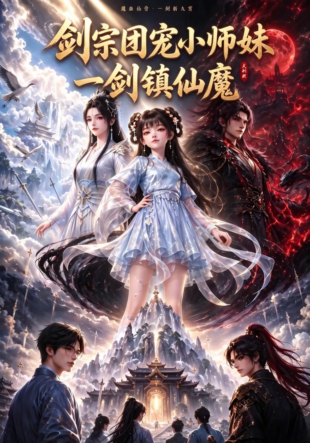 短剧《剑宗团宠小师妹一剑镇仙魔 (60集)》海报