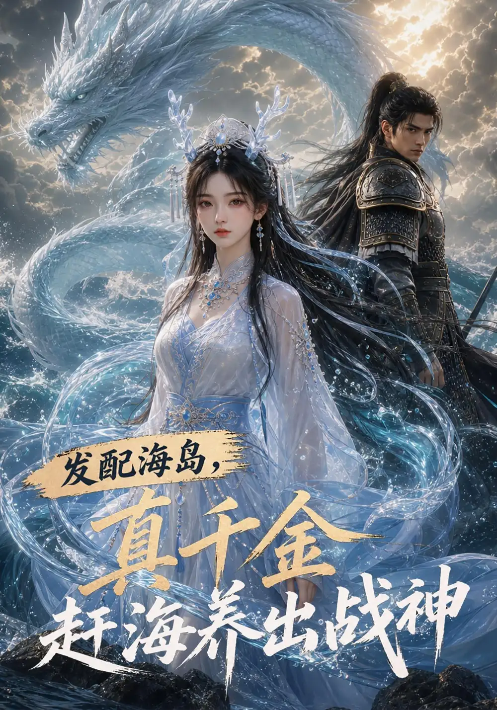 短剧《发配海岛真千金赶海养出战神 (114集)》海报