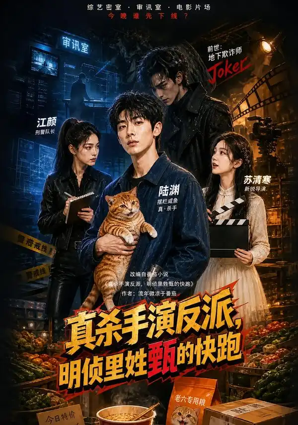 短剧《真杀手演反派明侦里姓甄的快跑 (85集)》海报