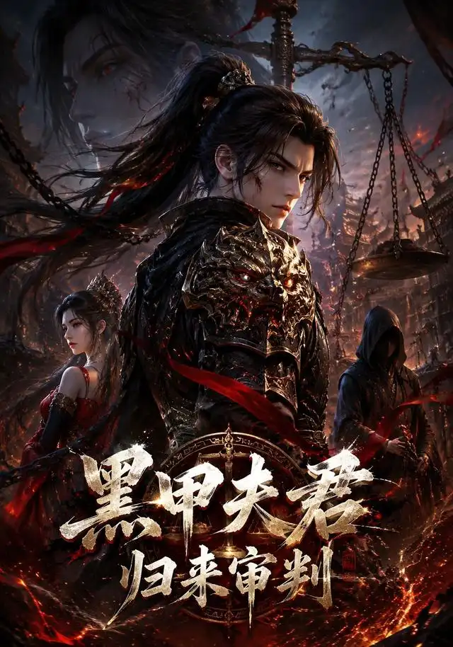 短剧《黑甲夫君归来审判 (40集)》海报