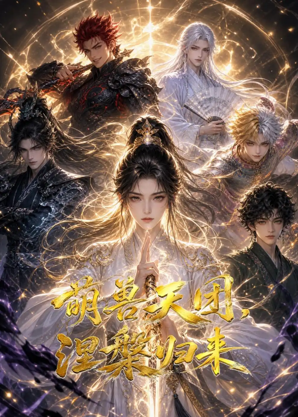 短剧《萌兽天团涅槃归来 (50集)》海报