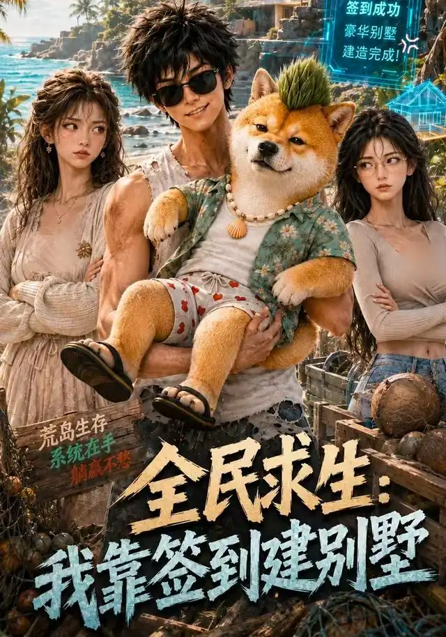 短剧《全民求生我靠签到建别墅 (122集)》海报
