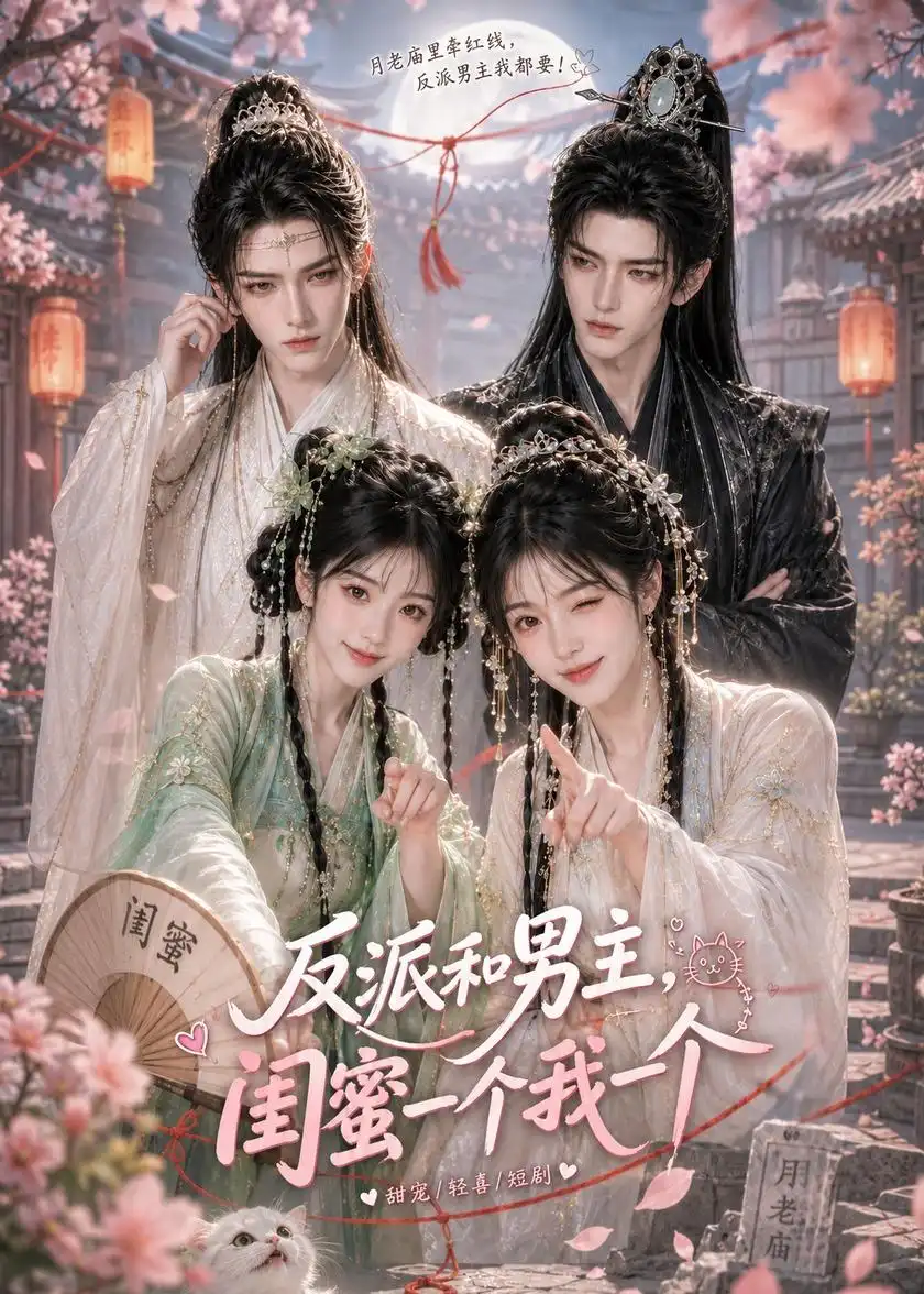 短剧《反派和男主闺蜜一个我一个 (78集)》海报