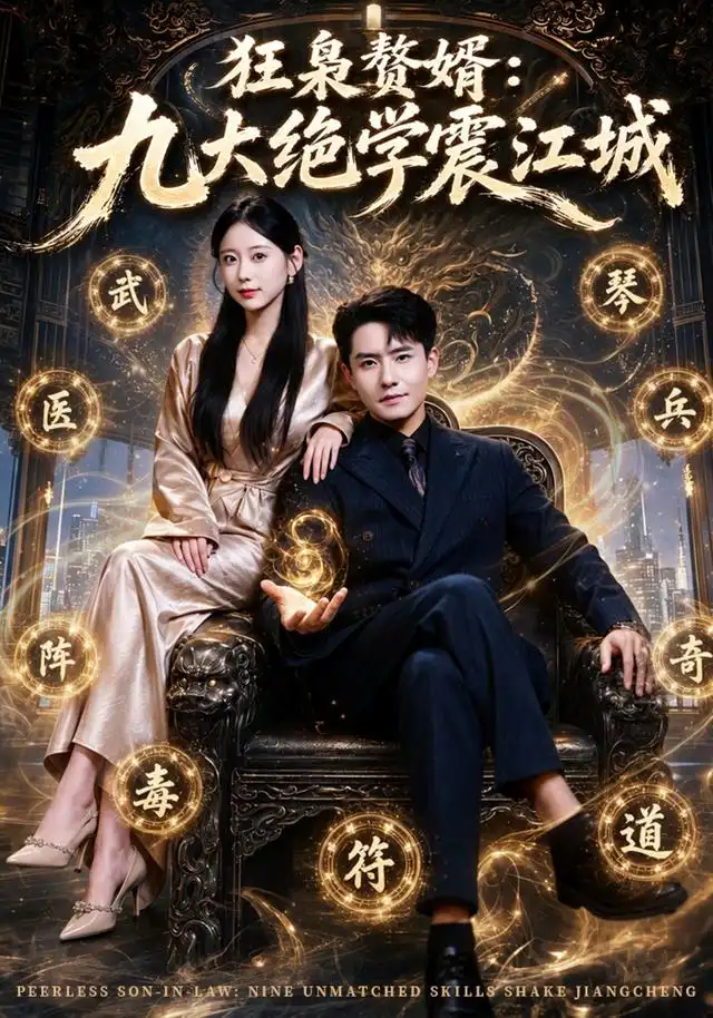 短剧《狂枭赘婿九大绝学震江城 (80集) 翟兆星&顾嘉轩》海报