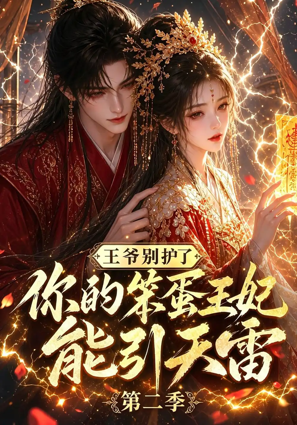 短剧《王爷别护了你的笨蛋王妃能引天雷第二季 (144集)》海报