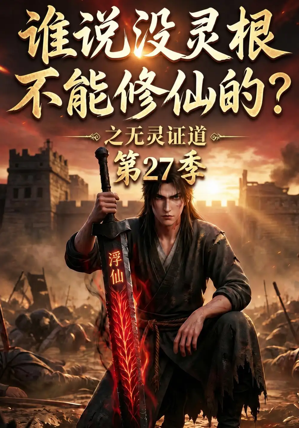 短剧《谁说没灵根不能修仙的之无灵证道第27季 (100集)》海报