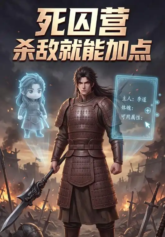 短剧《死囚营杀敌就能加点 (305集) Ai短剧》海报