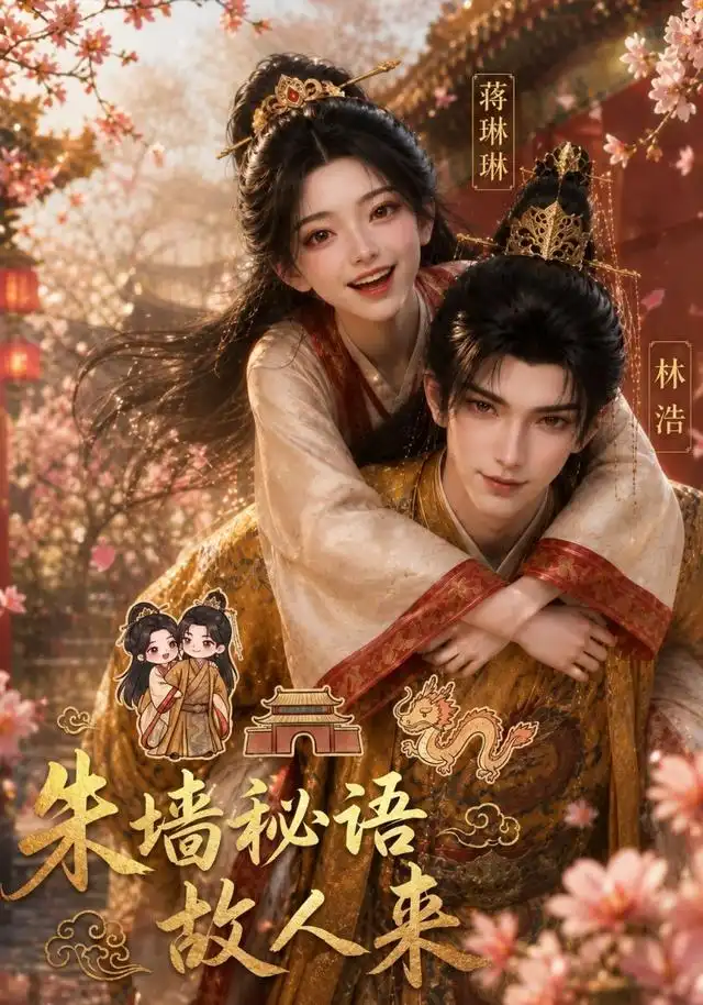 短剧《朱墙秘语故人来 (100集)》海报