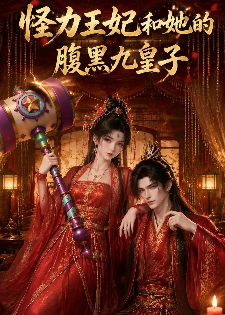 短剧《怪力王妃和她的腹黑九皇子 (31集)》海报