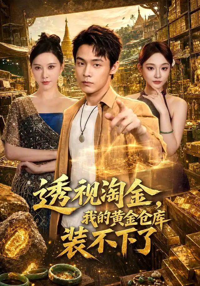 短剧《透视淘金我的黄金仓库装不下了 (100集) 朱哲人&柳正》海报