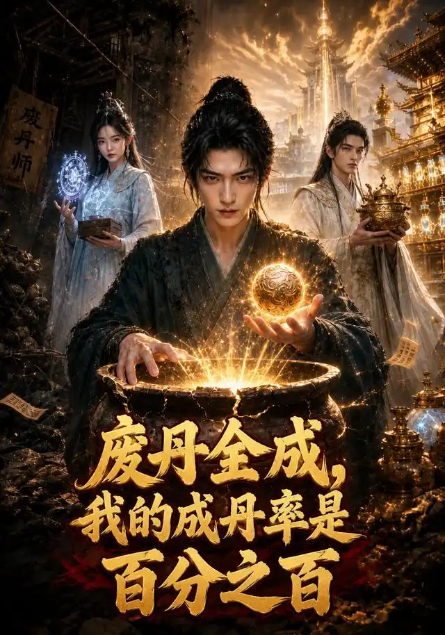 短剧《废丹全成我的成丹率是百分之百 (54集)》海报