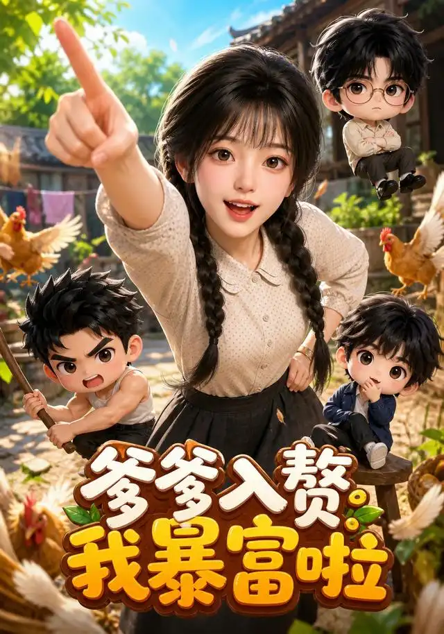 短剧《爹爹入赘我暴富啦 (121集)》海报