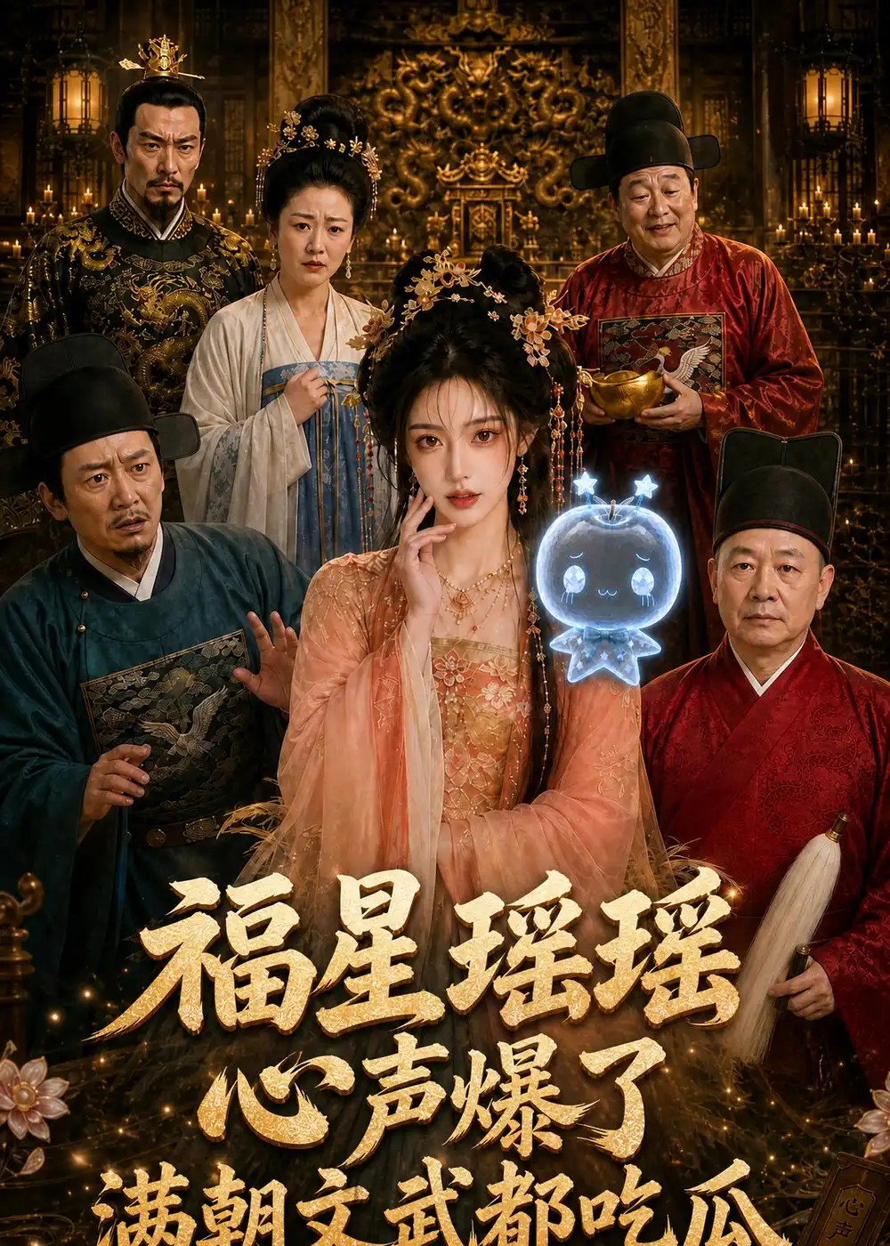 短剧《福星瑶瑶心声爆了满朝文武都吃瓜 (80集)》海报