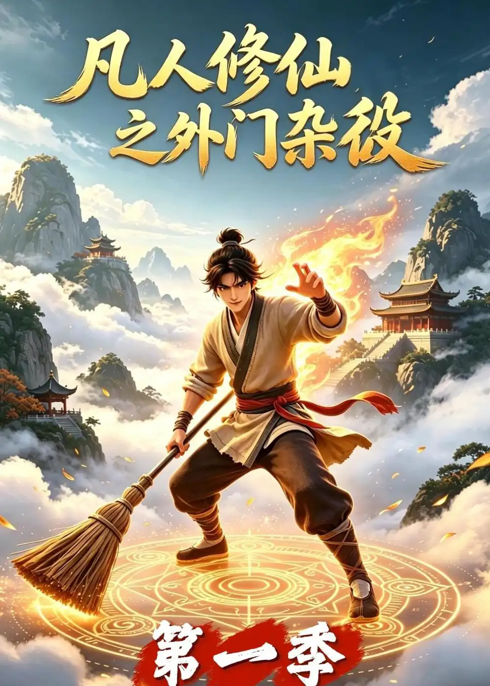 短剧《凡人修仙之外门杂役 (98集)》海报
