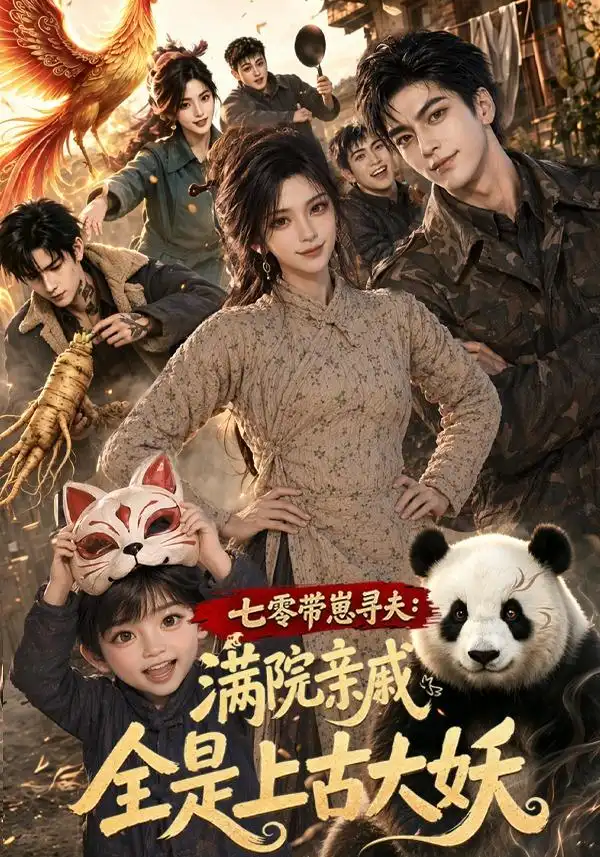 短剧《七零带崽寻夫满院亲戚全是上古大妖 (72集)》海报