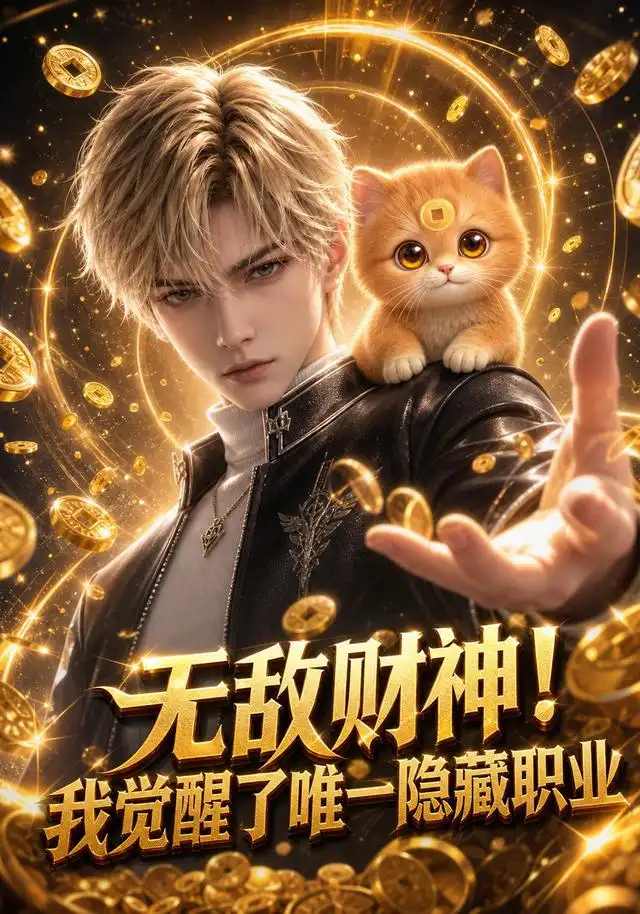 短剧《无敌财神我觉醒了唯一隐藏职业 (77集) Ai短剧》海报