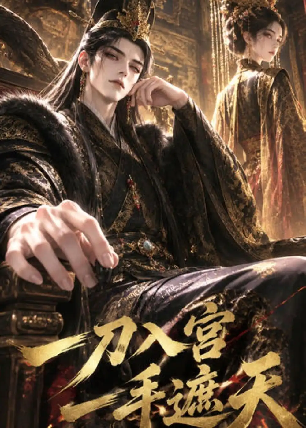 短剧《一刀入宫一手遮天 (40集)》海报
