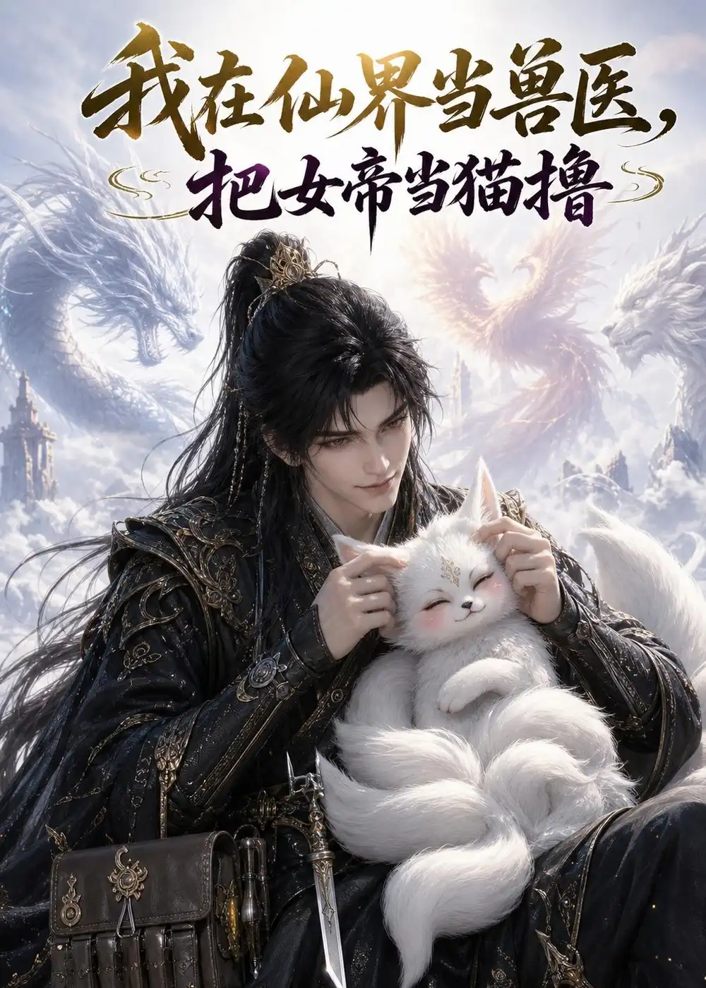 短剧《我在仙界当兽医把女帝当猫撸 (60集)》海报