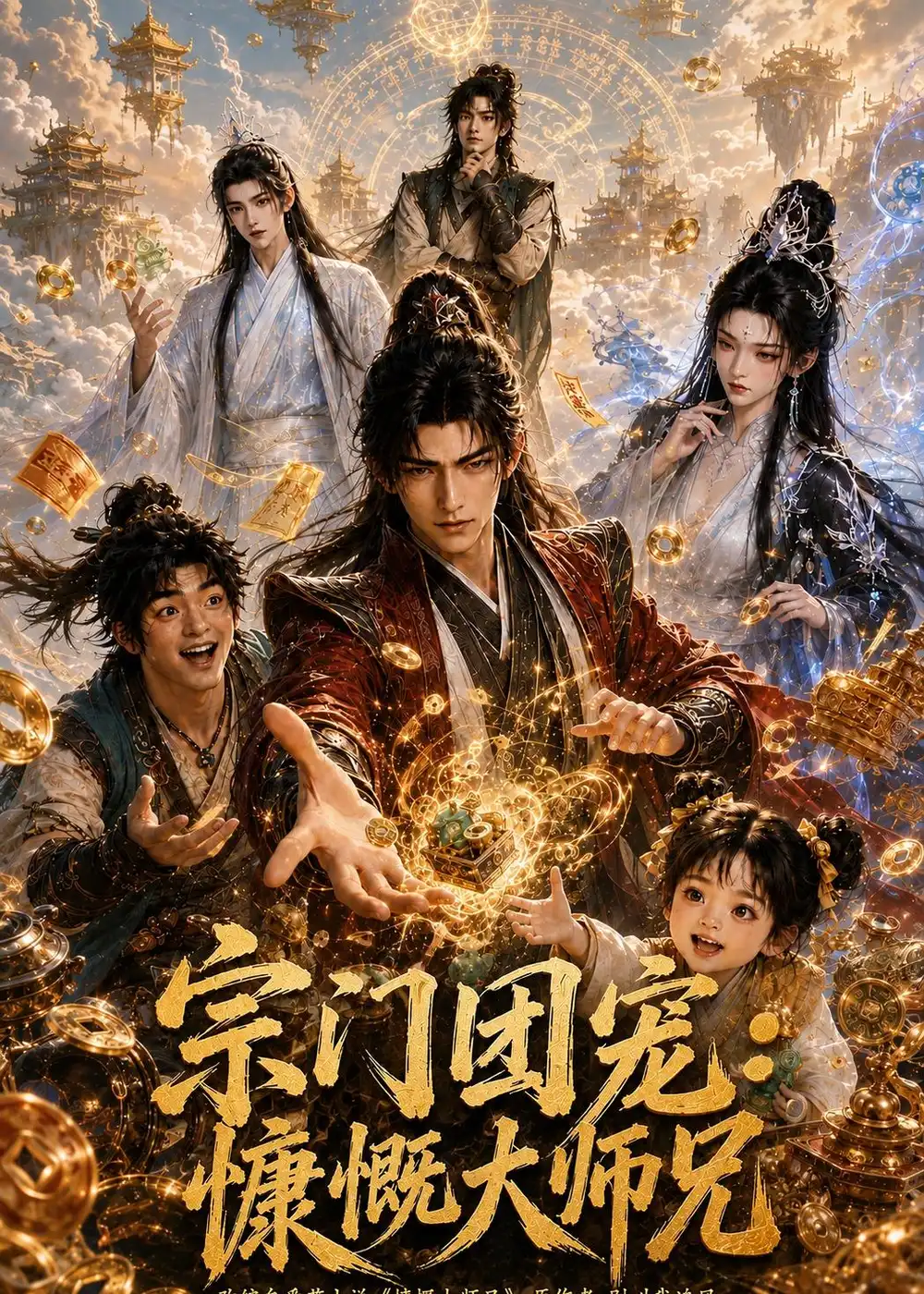 短剧《宗门团宠慷慨大师兄 (78集)》海报