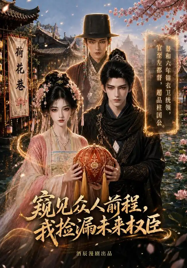 短剧《窥见众人前程我捡漏未来权臣 (115集) Ai短剧》海报