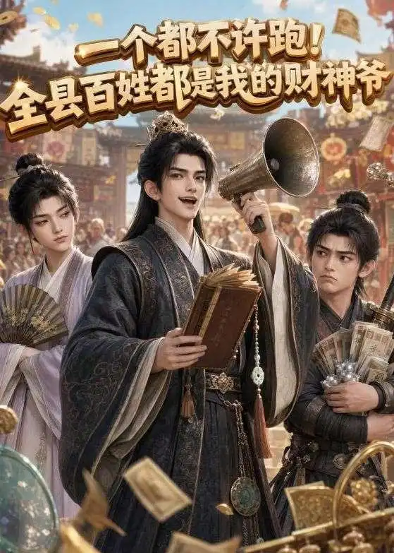 短剧《一个都不许跑全县百姓都是我的财神爷 (50集)》海报