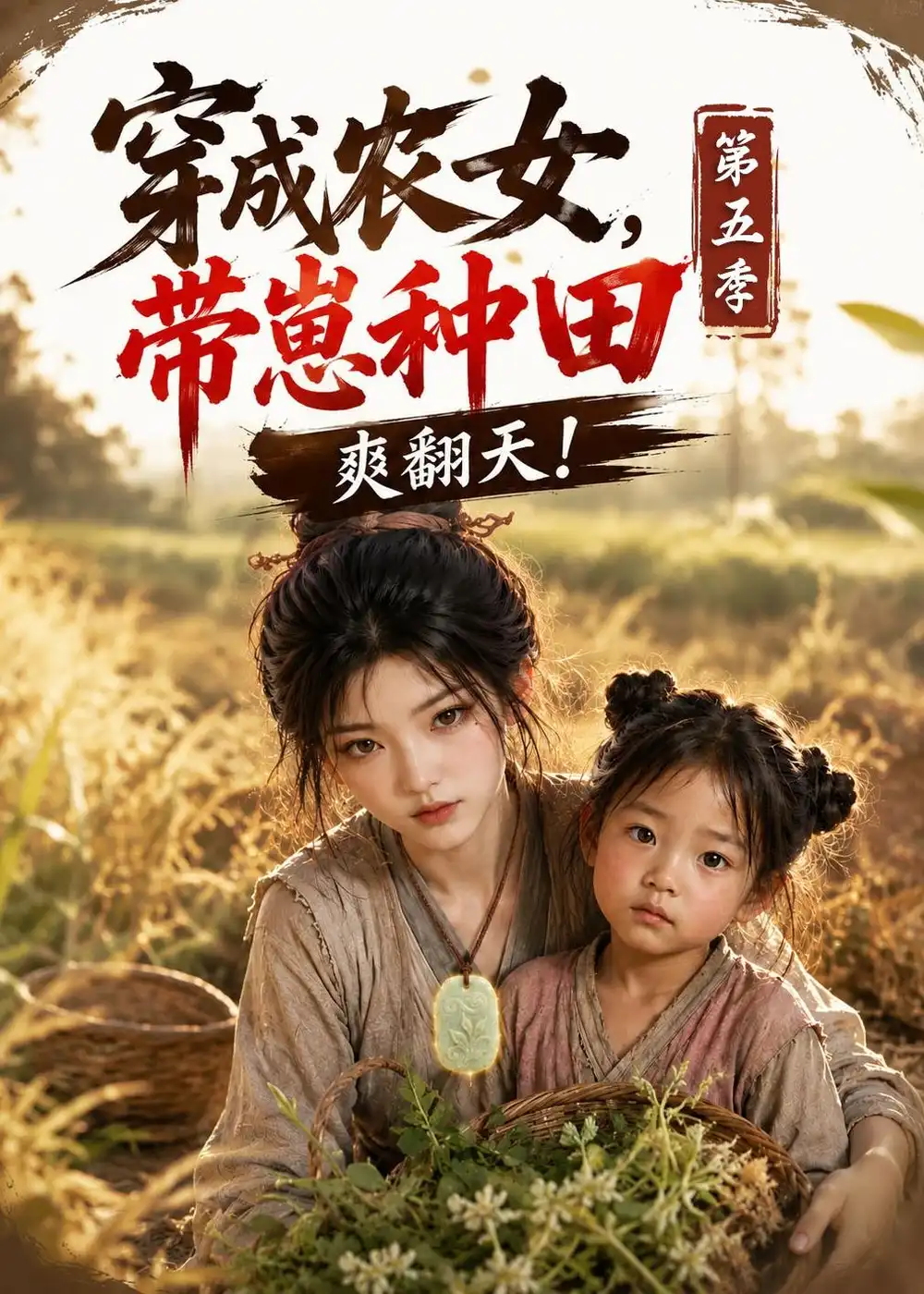 短剧《穿成农女带崽种田爽翻天第五季 (115集)》海报