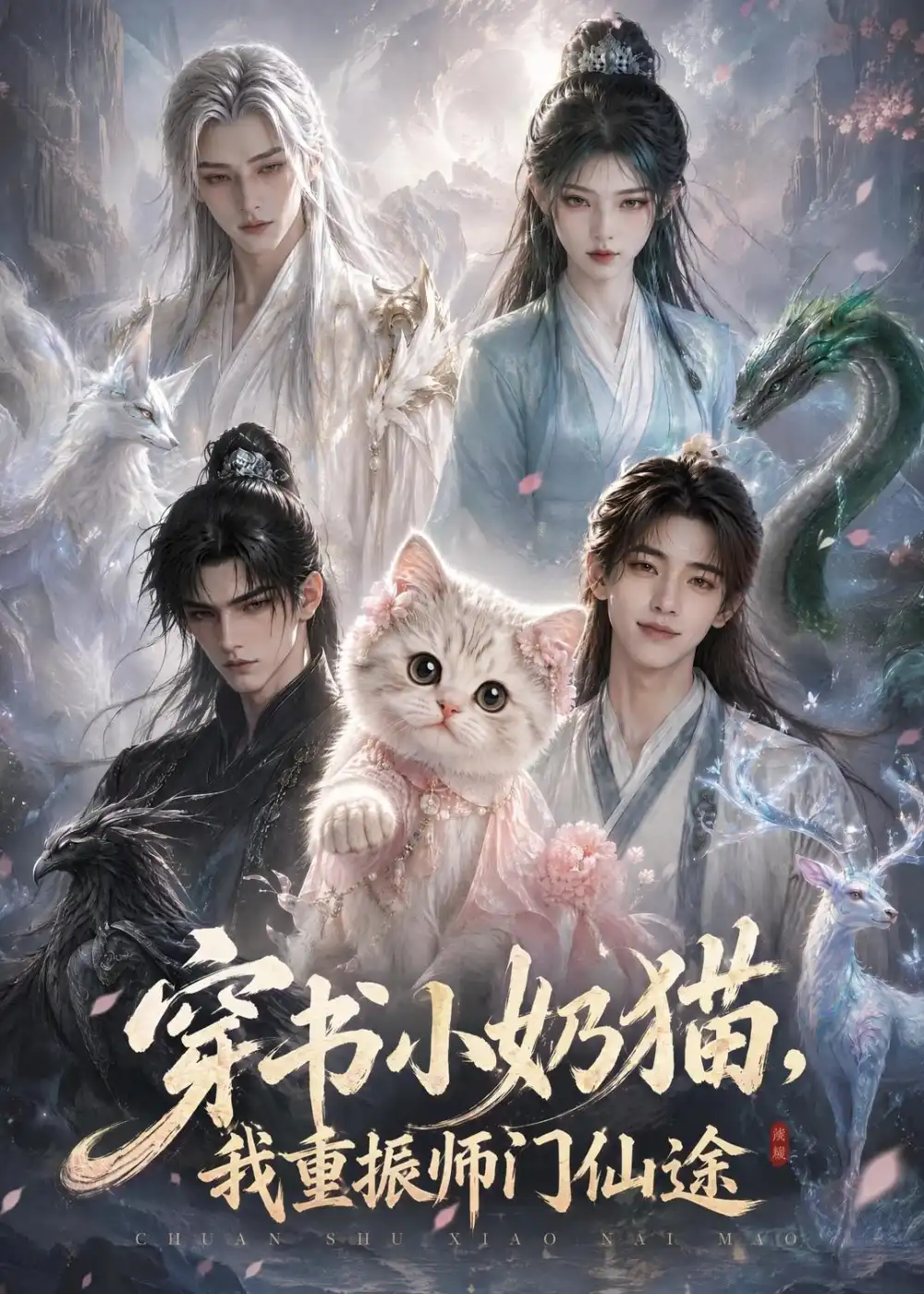 短剧《穿书小奶猫我重振师门仙途 (63集)》海报