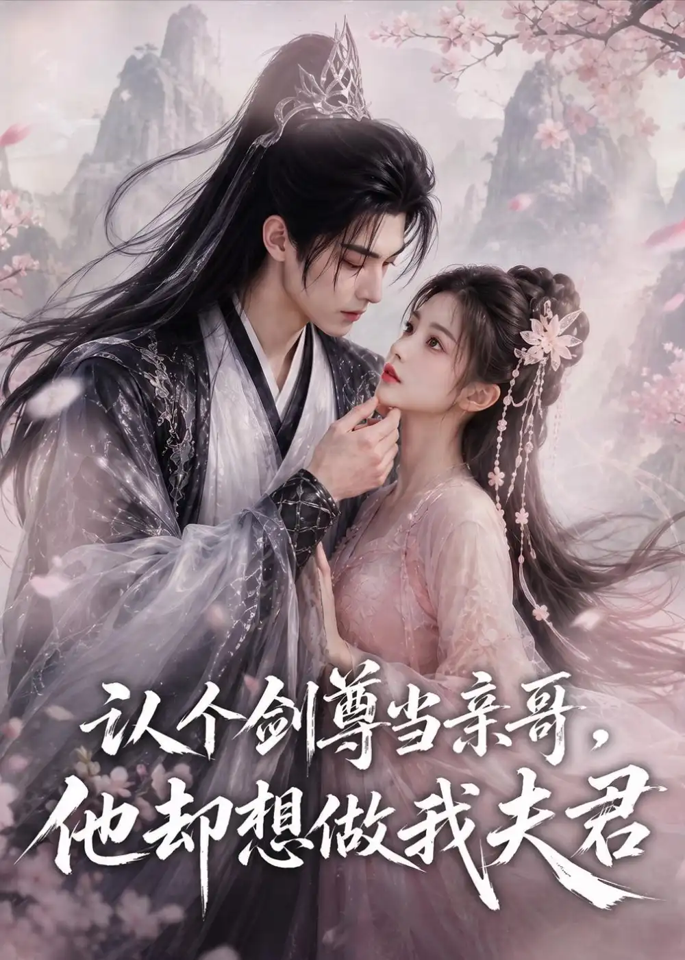 短剧《认个剑尊当亲哥他却想做我夫君 (72集)》海报