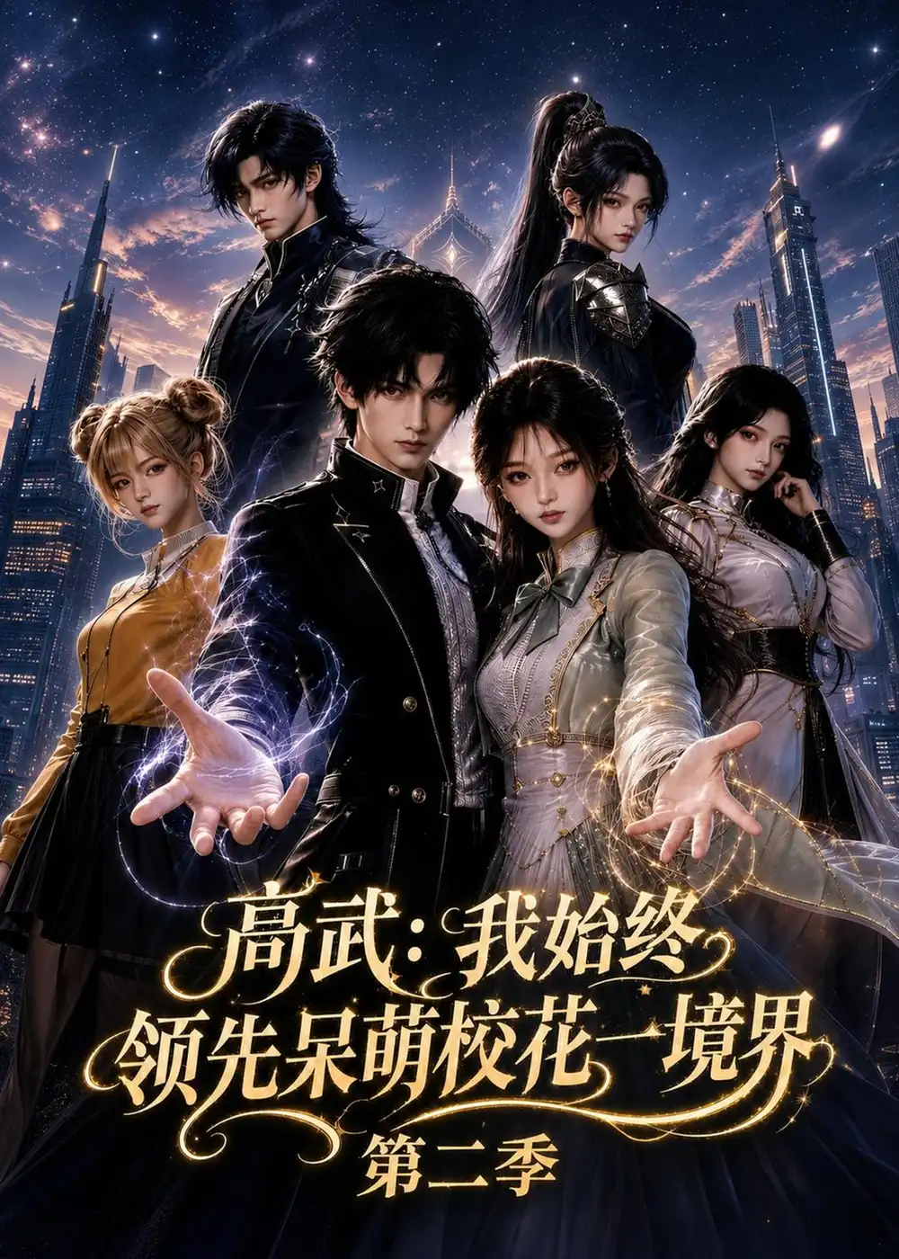 短剧《高武我始终领先呆萌校花一境界第二季 (102集)》海报
