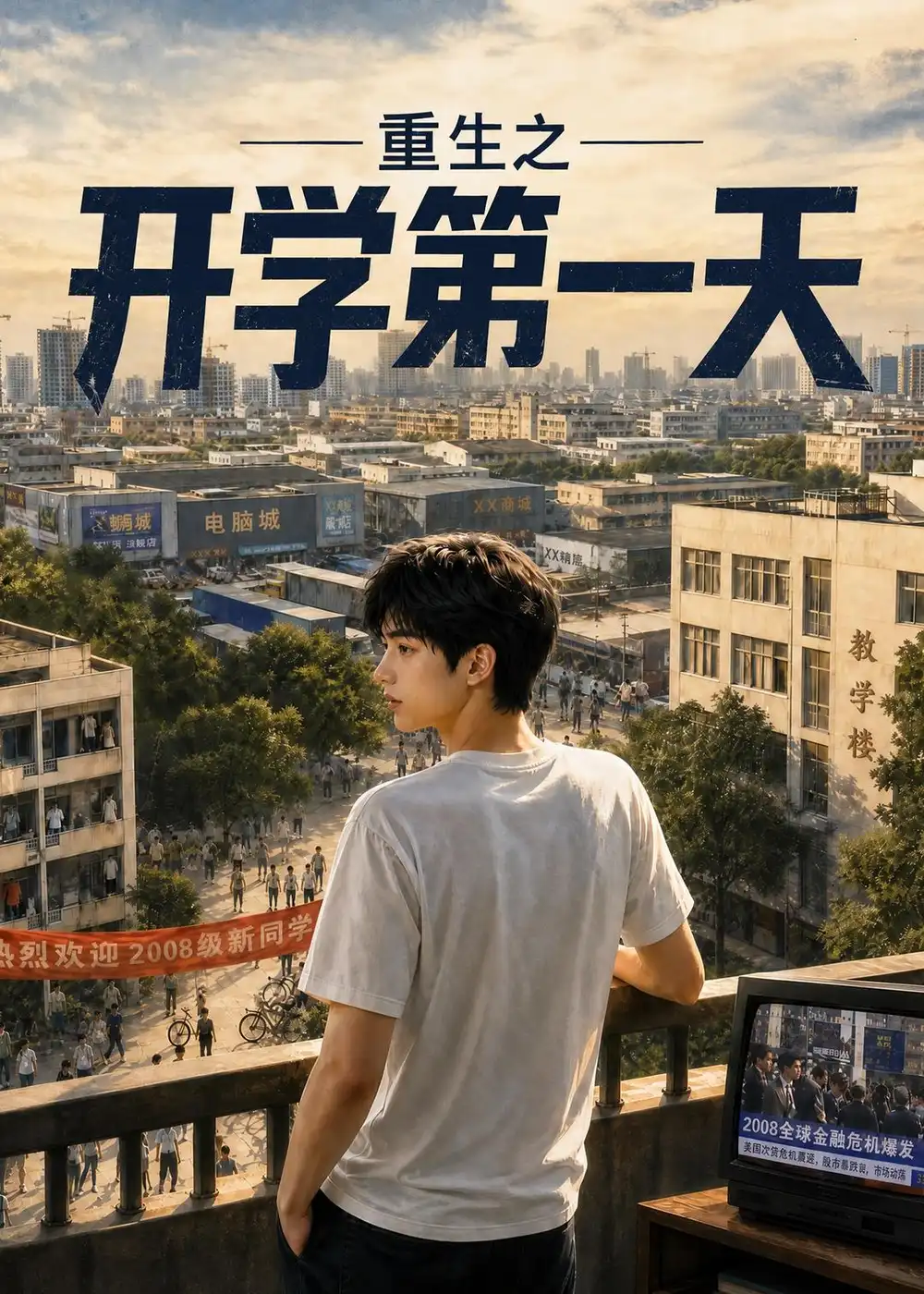 短剧《重生之开学第一天 (54集)》海报