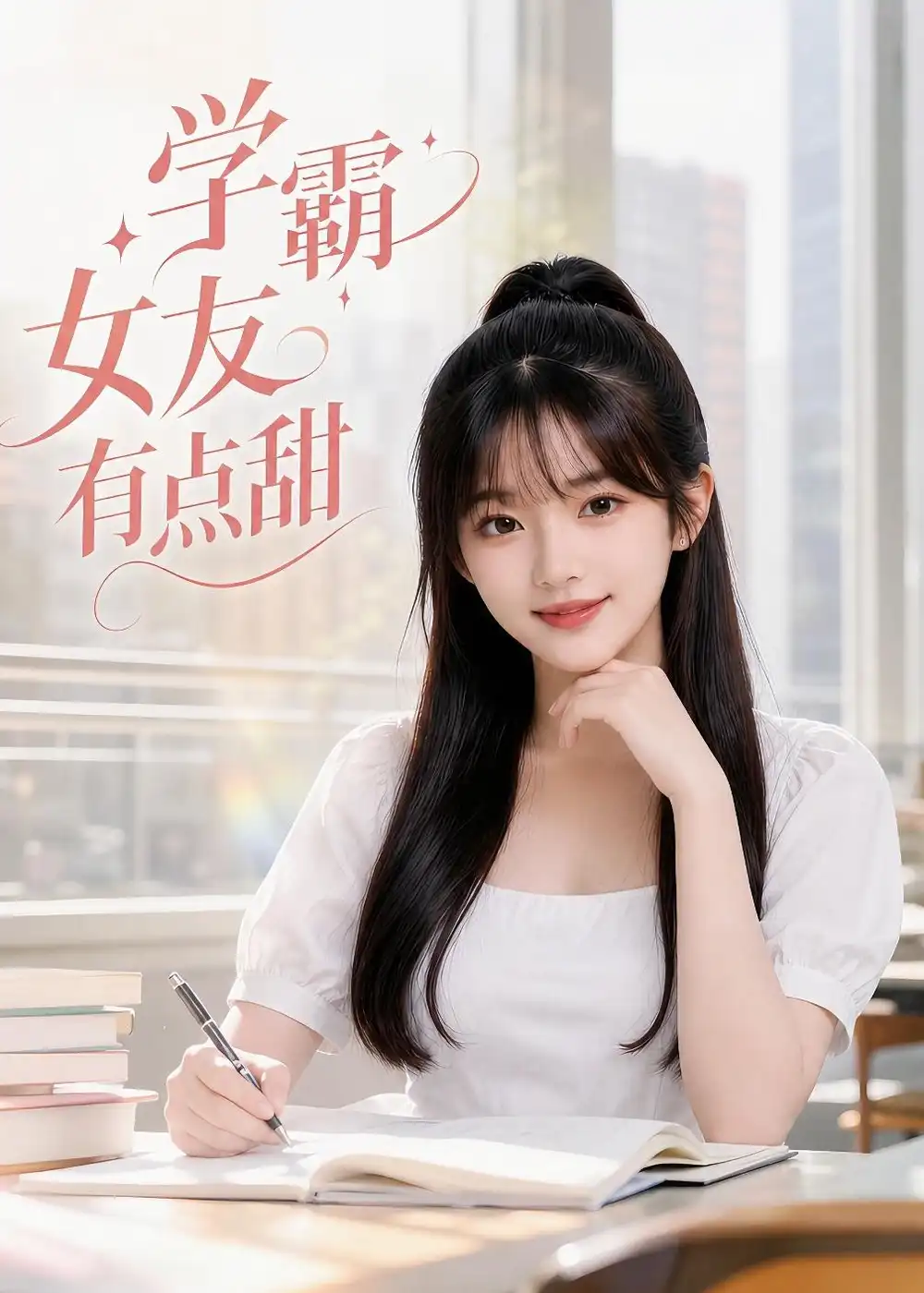 短剧《学霸女友有点甜 (52集)》海报