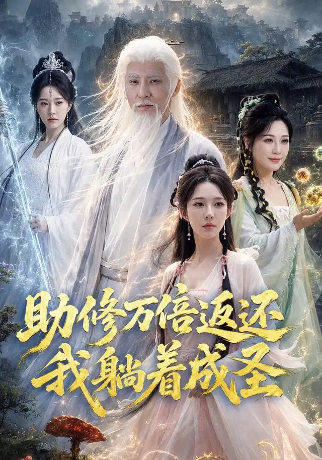 短剧《助修万倍返还我躺着成圣 (70集) 孙虎城&梁思佳&杨晓鹏》海报