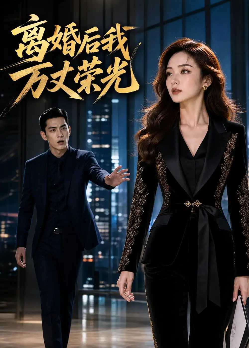短剧《离婚后我万丈荣光 (58集)》海报