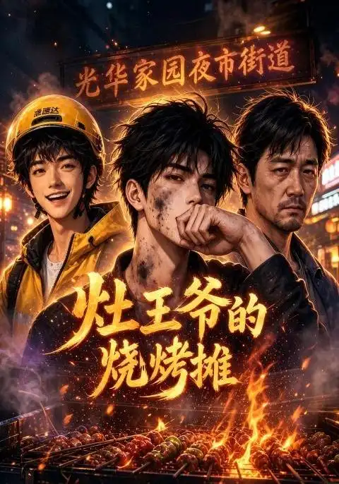 短剧《灶王爷的烧烤摊 (23集) AI短剧》海报