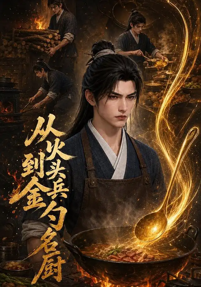 短剧《从火头兵到金勺名厨 (74集) AI短剧》海报