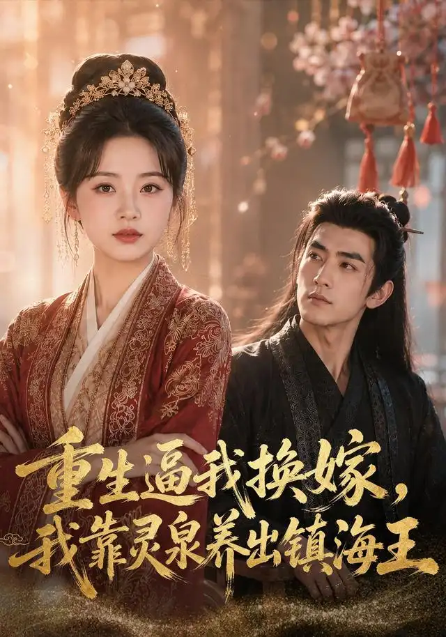 短剧《重生逼我换嫁我靠灵泉养出镇海王 (55集) 刘玥&白巧》海报