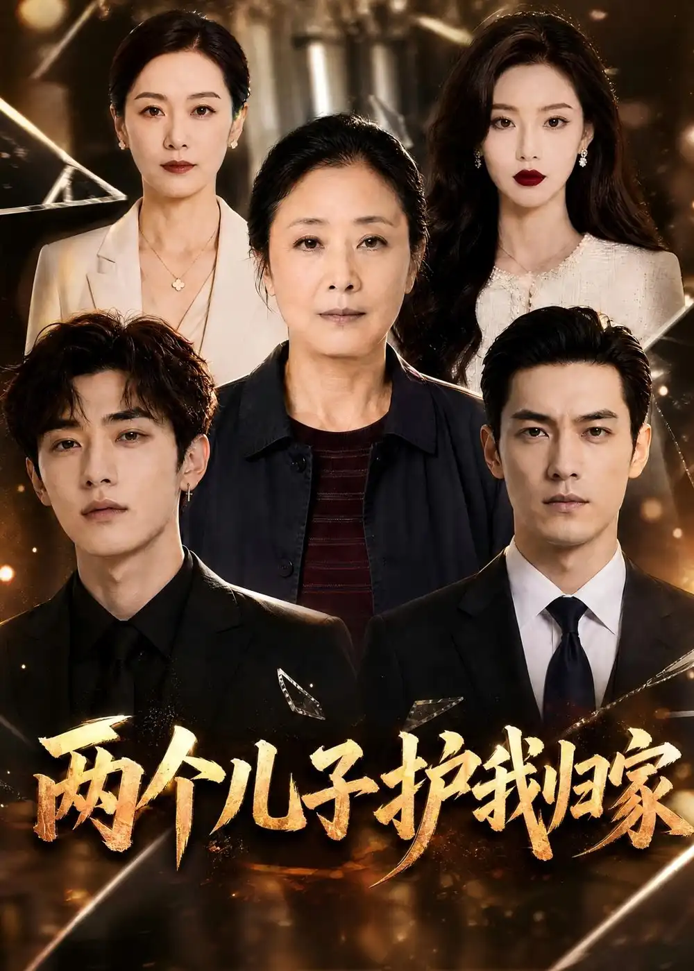 短剧《两个儿子护我归家 (83集)》海报