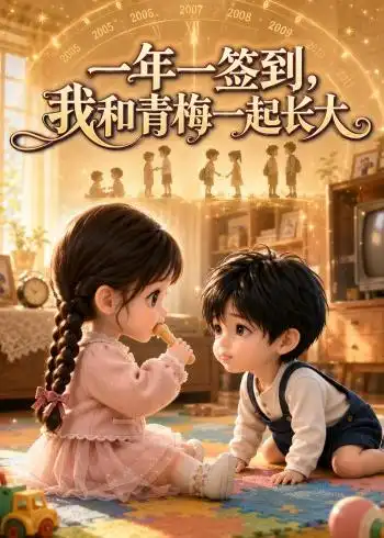 短剧《一年一签到我和青梅一起长大 (118集)》海报